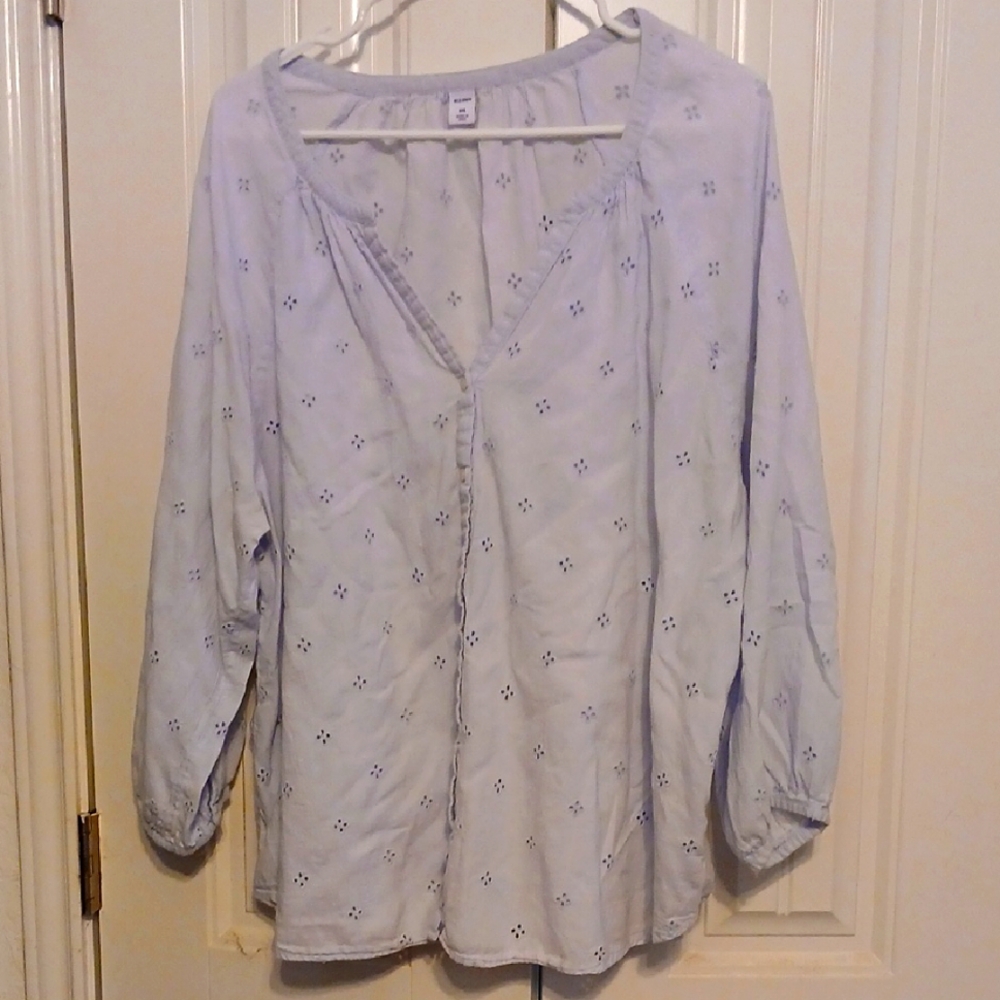 Women's Light Blue Blouse